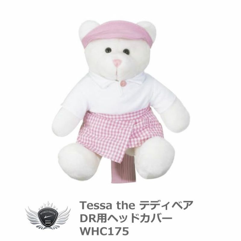 Tessa the テディベア ドライバー用ヘッドカバー WHC175 460cc対応【キャラクター】