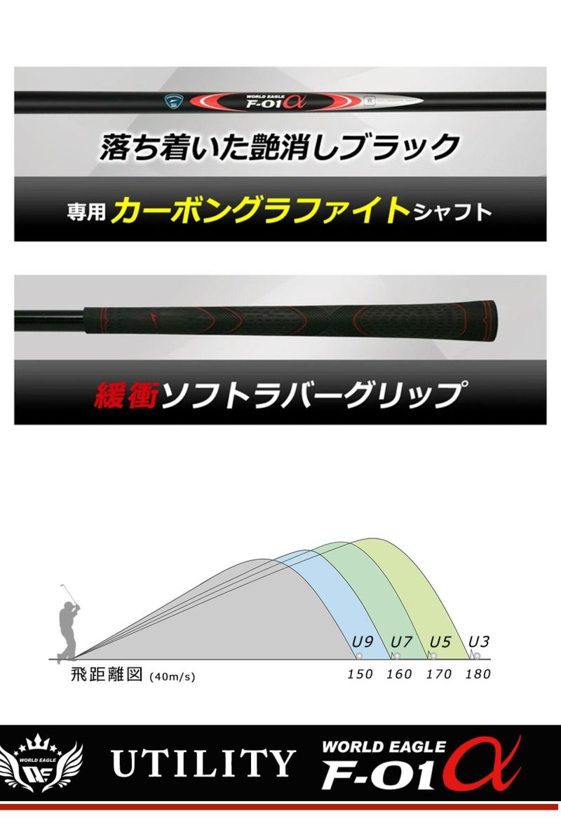 ゴールデンゴルフセール ワールドイーグル F-01α メンズ