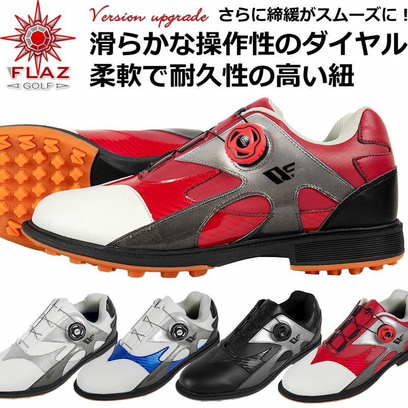 在庫一掃セール！ 数量限定 FLAZ メンズ スパイクレス シューズ ...