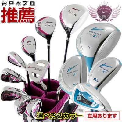 【限定SALE爆買い】美品　WORLDEAGLE　メンズゴルフクラブ　フルセット　初心者　右　送料込み クラブ