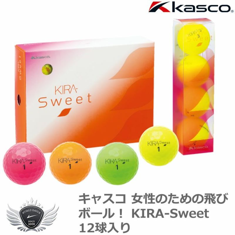 キャスコ 女性のための飛びボール！KIRA-Sweet 12球入り【IR】