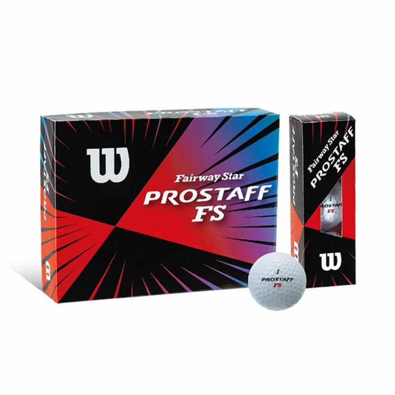 Wilson Staff ウィルソンスタッフ PROSTAFF FS GOLF BALLS ゴルフボール 12球入り【IR】